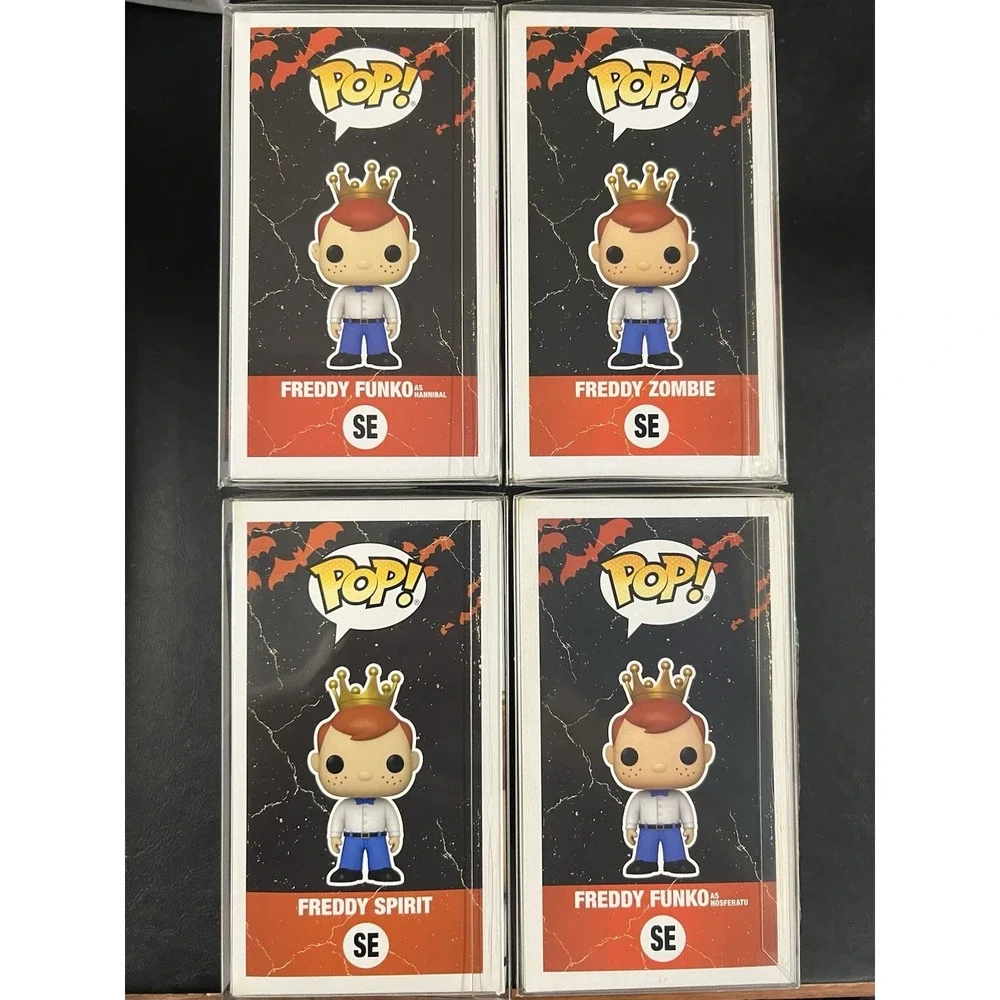 Funko Pop! Fright Night Freddy Lot Of 4, Hannibal,‎ Zombie, & Spirit Halloween